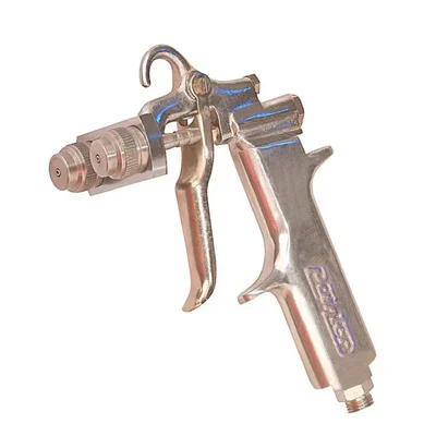 Painter 1/4 Inch Double Nozzle, Dual Head Air Powered Paint Spray Gun (DN-18)